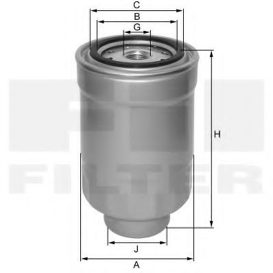 Топливный фильтр FIL FILTER ZP 548 BF