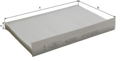 Фильтр, воздух во внутренном пространстве GOODWILL AG 333 CF