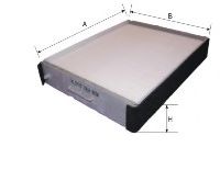 Фильтр, воздух во внутренном пространстве CROSLAND 448
