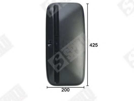 Наружное зеркало, кабина водителя SPILU 61839