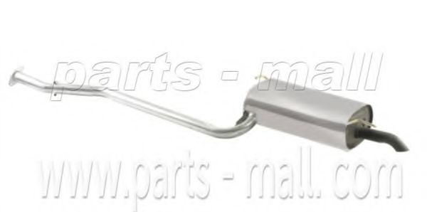 Глушитель выхлопных газов конечный PARTS-MALL PYA-123