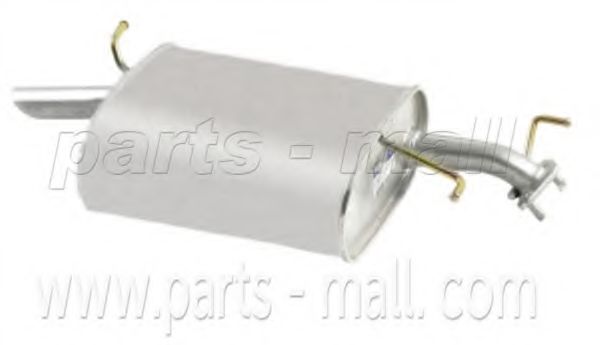 Глушитель выхлопных газов конечный PARTS-MALL PYB-182