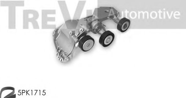 Поликлиновой ременный комплект TREVI AUTOMOTIVE KA1117