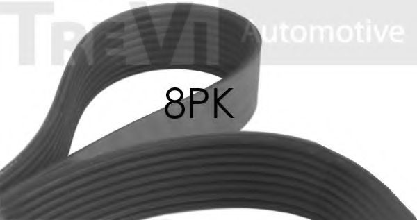Поликлиновой ремень TREVI AUTOMOTIVE 8PK2512