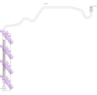 Тормозной шланг Brovex-Nelson H6685