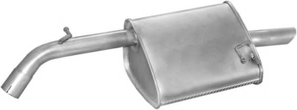 Глушитель выхлопных газов конечный POLMO 0515