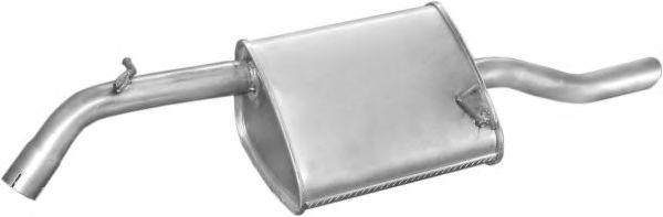 Глушитель выхлопных газов конечный POLMO 0517