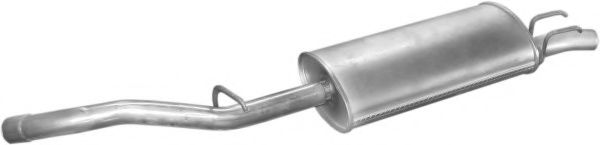 Глушитель выхлопных газов конечный POLMO 21.03