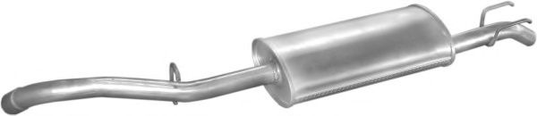 Глушитель выхлопных газов конечный POLMO 21107