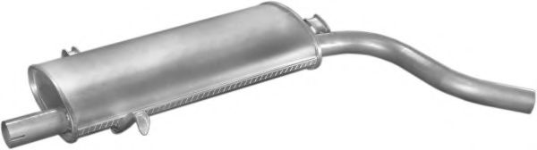 Глушитель выхлопных газов конечный POLMO 2802