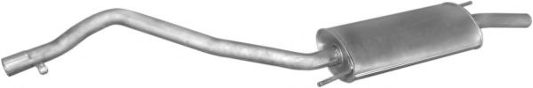 Глушитель выхлопных газов конечный POLMO 30.212