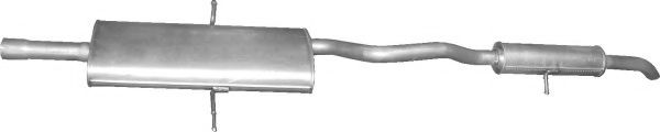 Глушитель выхлопных газов конечный POLMO 4534