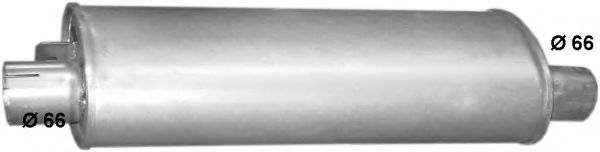 Глушитель выхлопных газов конечный POLMO 69.98