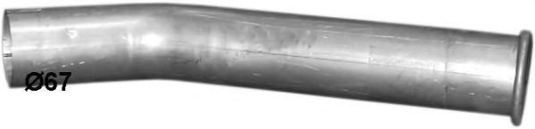 Труба выхлопного газа POLMO 69.99