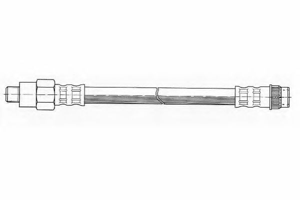 Тормозной шланг FERODO FHY2151