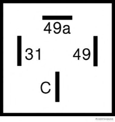 Прерыватель указателей поворота; Прерыватель указателей поворота VALEO 611102