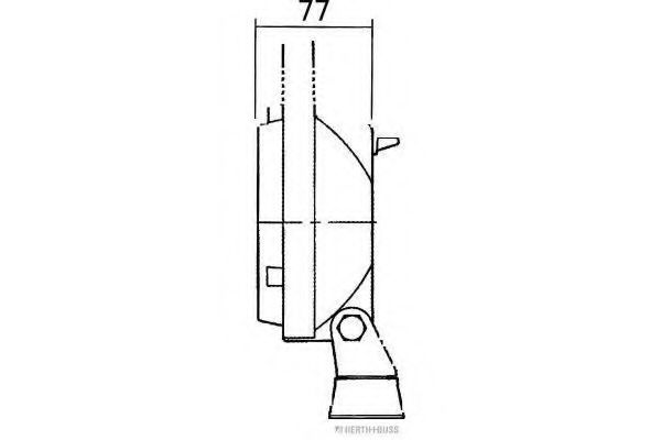 Фара рабочего освещения ULO 352201