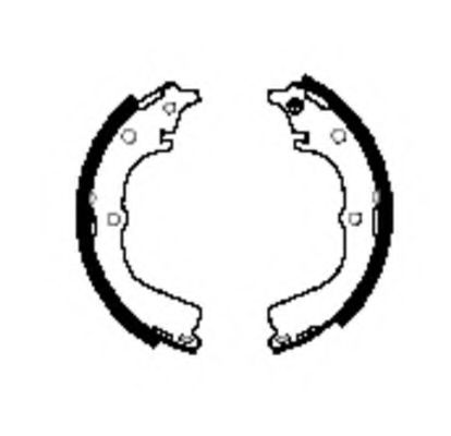 Комплект тормозных колодок MINTEX MFR389