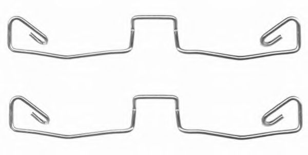 комплект принадлежностей, тормозной суппорт MINTEX MBA1633