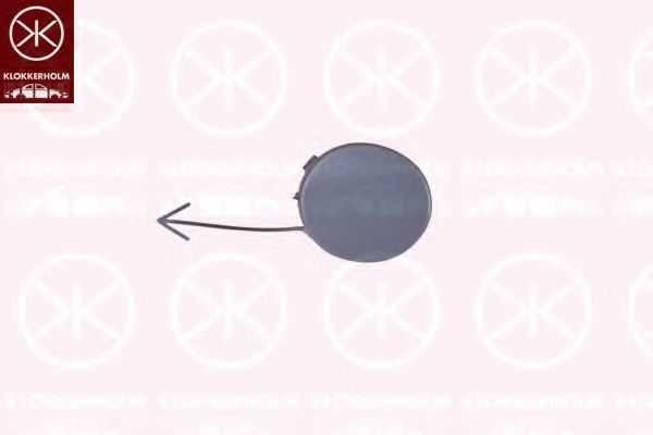 Заслонка, буксирный крюк KLOKKERHOLM 2533916