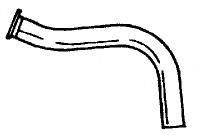 Труба выхлопного газа AKS DASIS SG50100