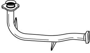 Труба выхлопного газа AKS DASIS SG53119