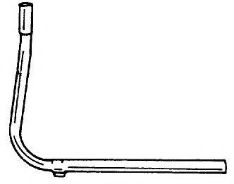 Труба выхлопного газа AKS DASIS SG50536