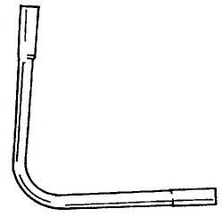 Труба выхлопного газа AKS DASIS SG50501