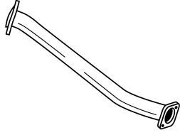 Труба выхлопного газа AKS DASIS SG50159
