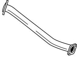 Труба выхлопного газа AKS DASIS SG49112