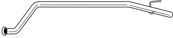 Труба выхлопного газа AKS DASIS SG40506