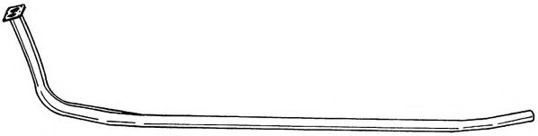 Труба выхлопного газа AKS DASIS SG40102