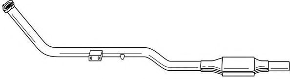 Труба выхлопного газа AKS DASIS SG35146