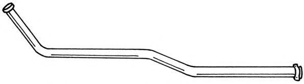 Труба выхлопного газа AKS DASIS SG35113