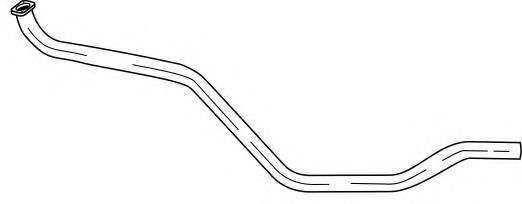 Труба выхлопного газа AKS DASIS SG26110