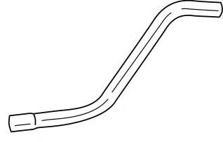 Труба выхлопного газа AKS DASIS SG25511