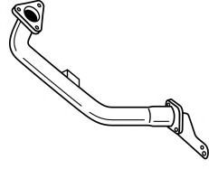 Труба выхлопного газа AKS DASIS SG23143