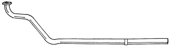 Труба выхлопного газа AKS DASIS SG12156