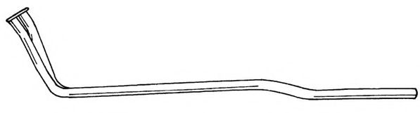 Труба выхлопного газа AKS DASIS SG12110