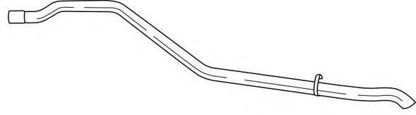 Труба выхлопного газа AKS DASIS SG11713