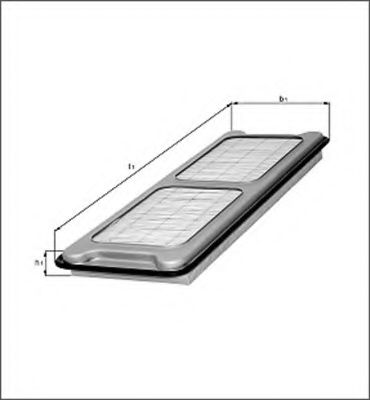 Воздушный фильтр MAGNETI MARELLI 154098982060