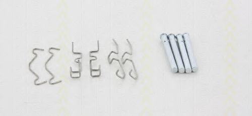 Комплектующие, колодки дискового тормоза TRISCAN 8105 411607