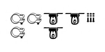 Монтажный комплект, система выпуска WALKER 17032