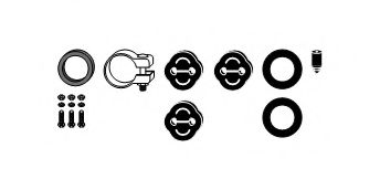 Монтажный комплект, система выпуска HJS 82 11 2368