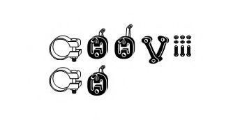 Монтажный комплект, система выпуска WALKER 21200