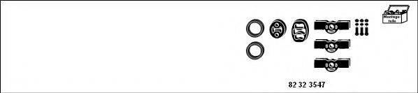 Система выпуска ОГ HJS MT-Fi154