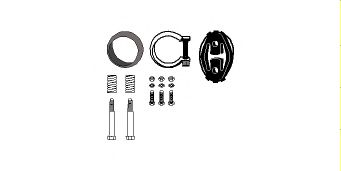 Монтажный комплект, система выпуска HJS 82 22 9021