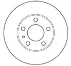 Тормозной диск MAPCO 15034