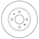 Тормозной диск MAPCO 15516