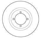 Тормозной диск HP (ZEBRA) 55552